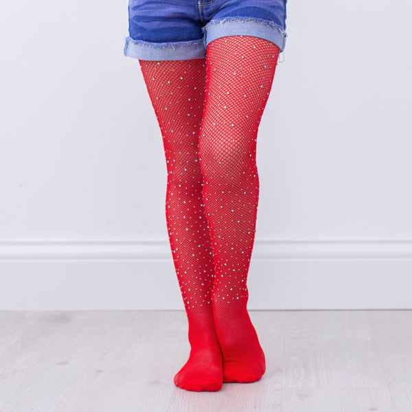 RTS Bling Tights *2 NEW COLORS Red/Caramel* – Paisley Pineapple